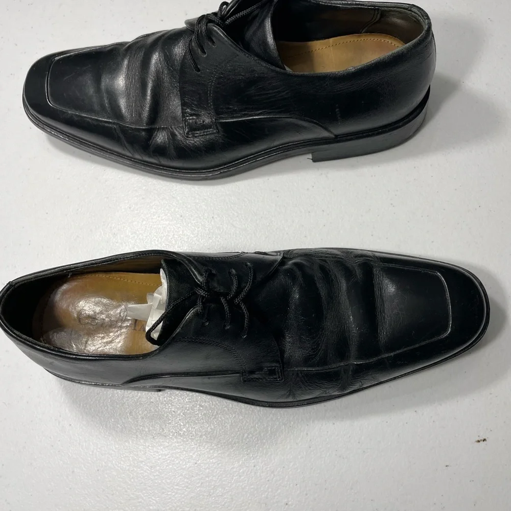 Cole Haan Nike Air Classic Black Leather Men's Shoes Size 9M SB-95